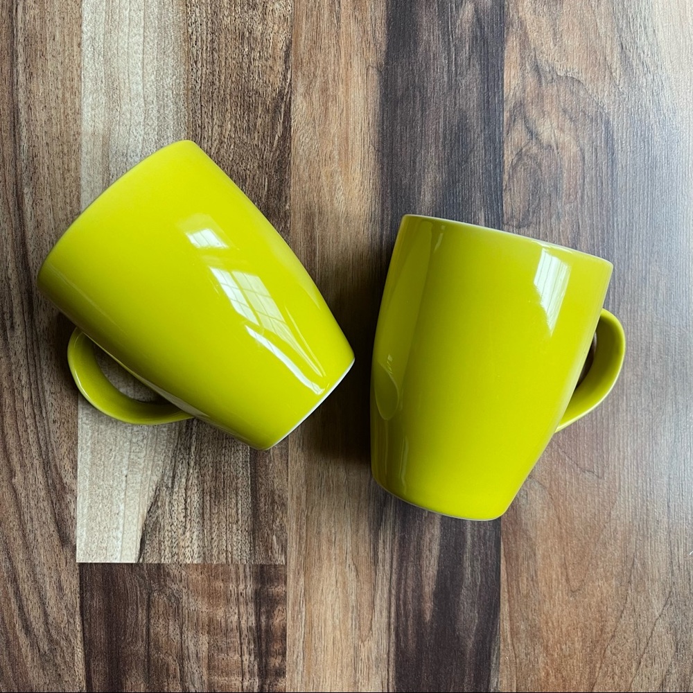 Cute Neon Green Mugs